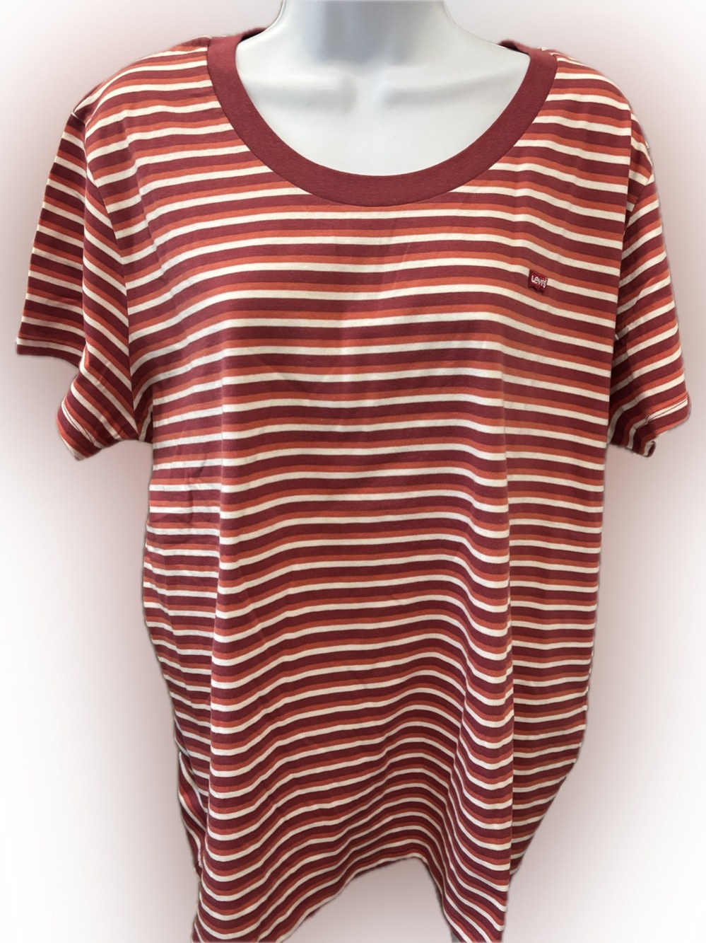 Levi’s Striped Short-Sleeve T-Shirt Women’s 2X